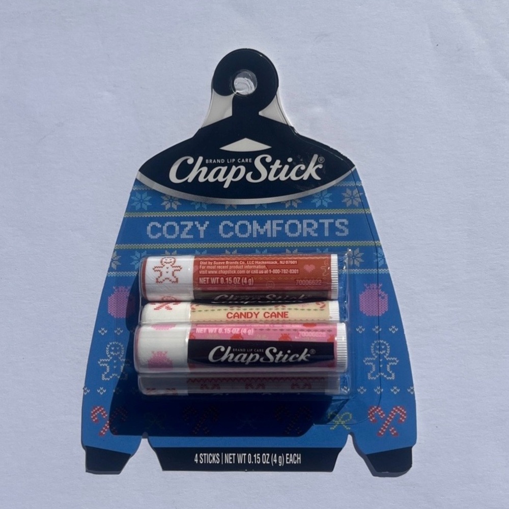 Cozy Comforts Lip Balm Set 4 Pack